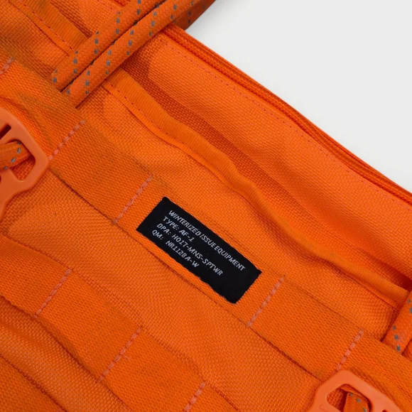 Nike AF-1 Tote Bag Total Orange Winterized Issue Equipment BA4989 891 Paracord - Picture 8 of 12